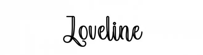 Loveline  नि: शुल्क फ़ॉन्ट्स डाउनलोड
