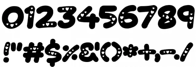 Lovelings Font OTHER CHARS