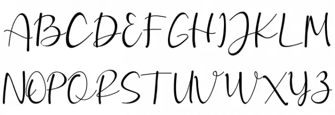 Lovellia 字体 大写