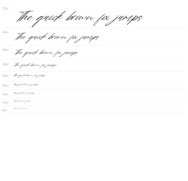 Lovelly Amsterdam Italic Waterfall