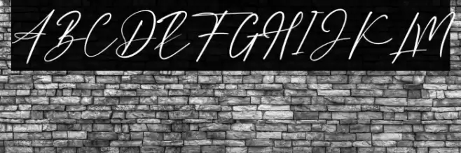 Lovelly Amsterdam Font examples