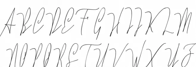 Lovellyana Free 字体 大写