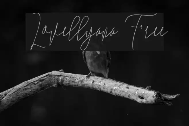 Lovellyana Free Font examples