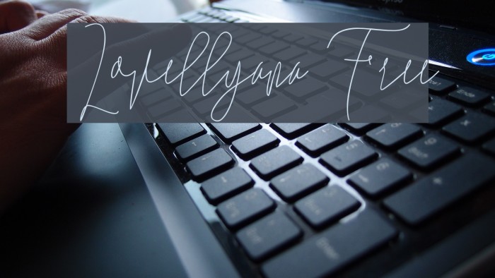 Lovellyana Free Font examples