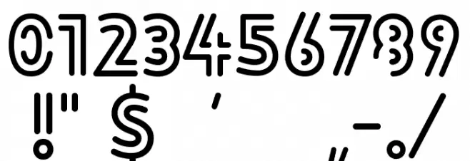 LoveloLineBold Font OTHER CHARS