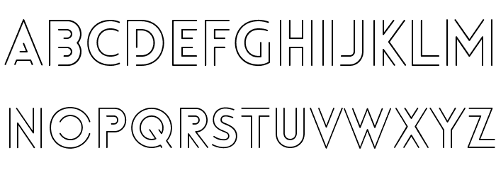 LoveloLineLight Font LOWERCASE