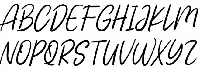 Lovely Baby Personal Use Schriftart Groß