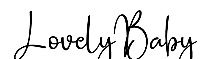 Lovely Baby  Descarca Fonturi Gratis