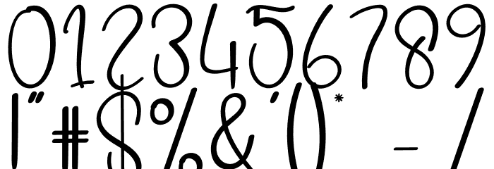 Lovely Baby Font OTHER CHARS
