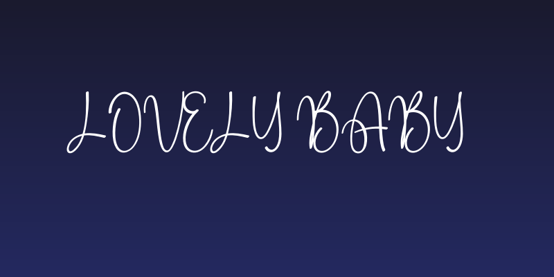 Lovely Baby Social Header