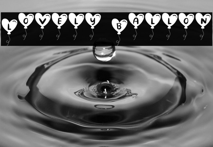 Lovely Ballon Example 3