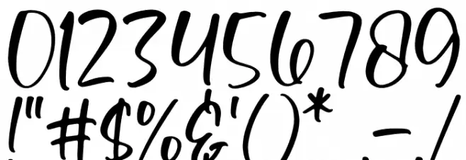 Lovely Biscuit Font OTHER CHARS