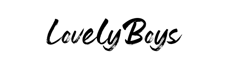 Lovely Boys  Free Fonts Download