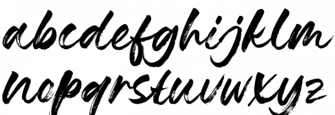 Lovely Boys फ़ॉन्ट लोअरकेस