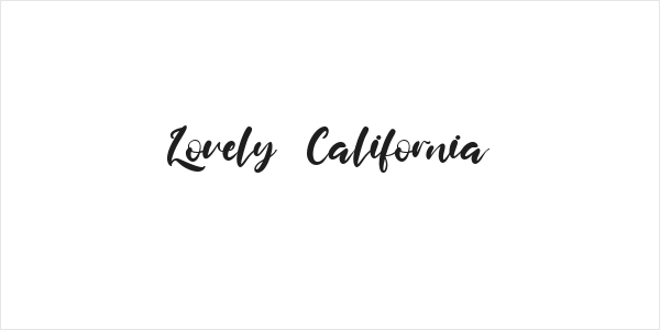 Lovely California Logo