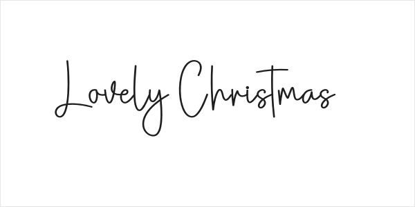 Lovely Christmas Logo