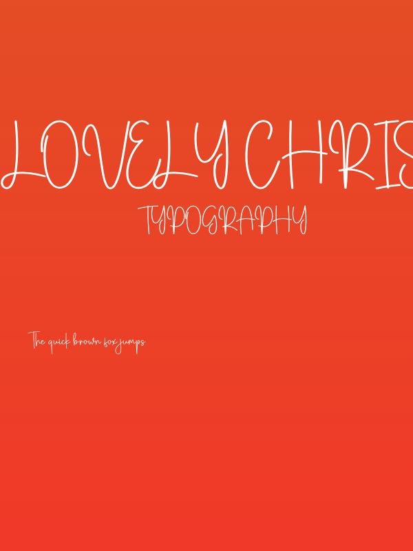 Lovely Christmas Poster