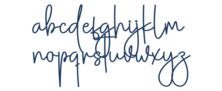 Lovely Christmas Lowercase