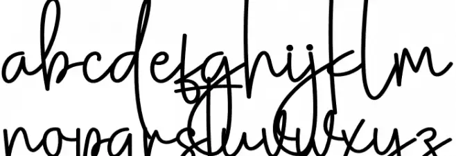 Lovely Christmas Polices MINUSCULES