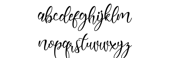 Lovely Coffee Шрифта строчной