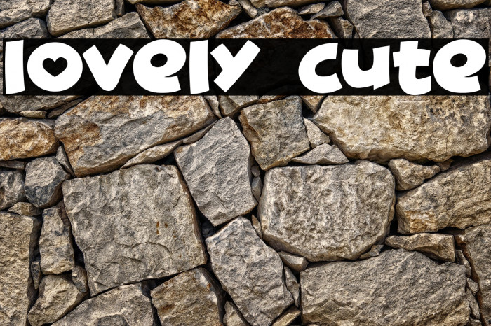 Lovely Cute Example 1