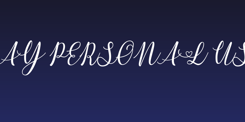 Lovely Day Personal Use Regular Social Header