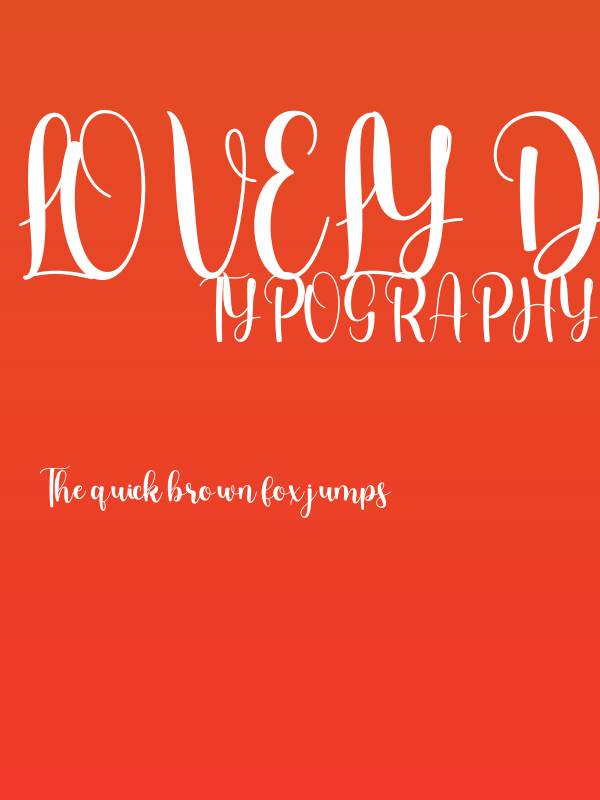 Lovely Dream Personal Use Poster