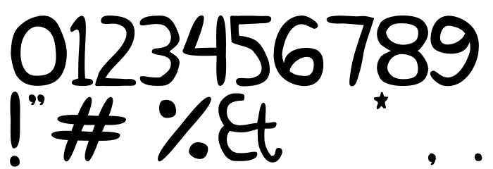Lovely Eunike Hans Normal Font OTHER CHARS