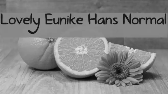 Lovely Eunike Hans Normal Example 3