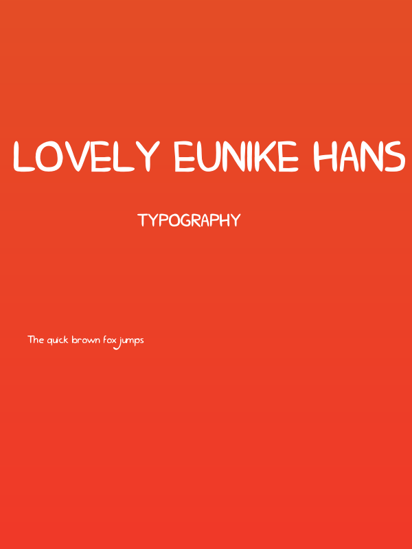 Lovely Eunike Hans Normal Poster