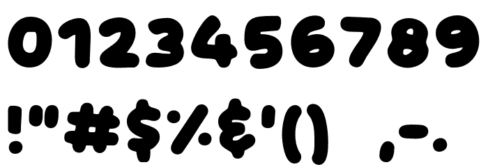 Lovely Face 字体 其它煤焦
