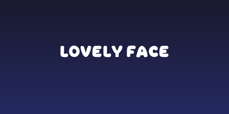 Lovely Face Social Header