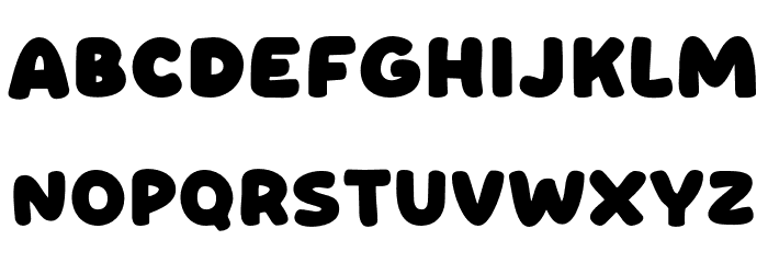 Lovely Face 字体 小写