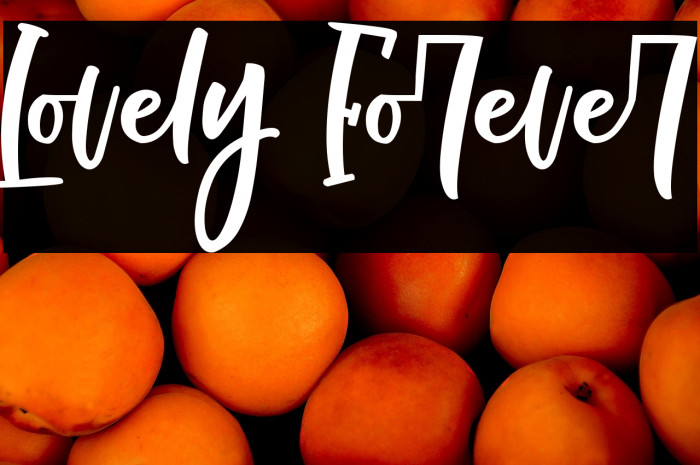 Lovely Forever Example 1