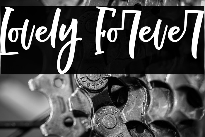 Lovely Forever Example 2