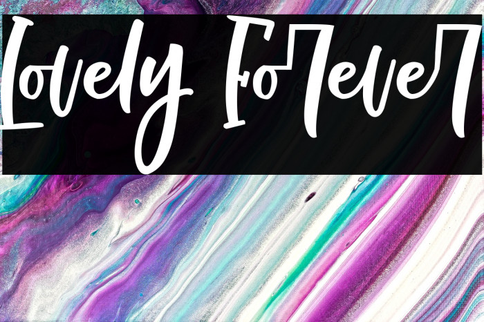 Lovely Forever Example 3