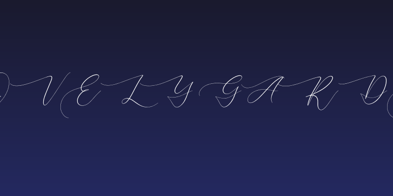 Lovely Garden Social Header