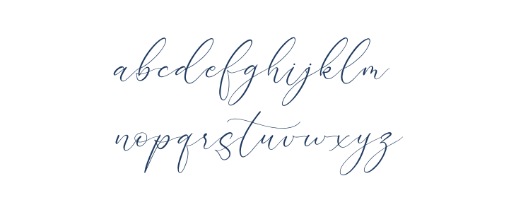 Lovely Garden Lowercase