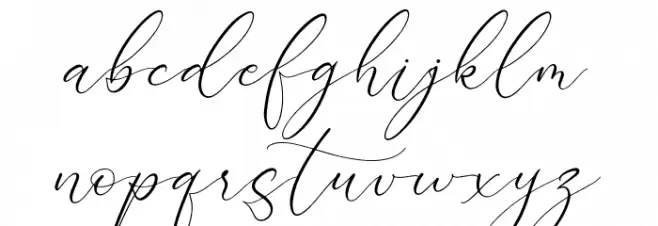 Lovely Garden Caratteri MINUSCOLO