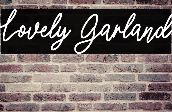 Lovely Garland Example 1