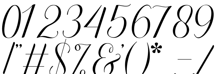 Lovely Girl Font OTHER CHARS