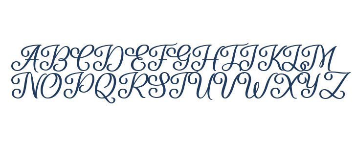 Lovely Greeting Uppercase