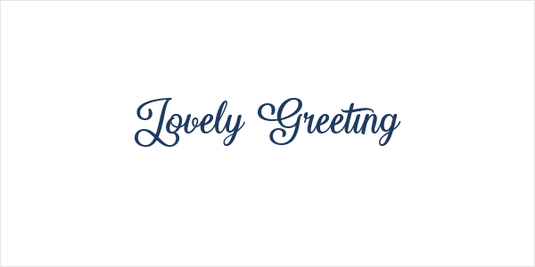 Lovely Greeting Logo