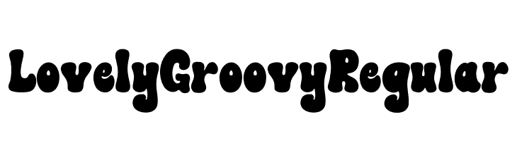 Lovely Groovy Regular Font