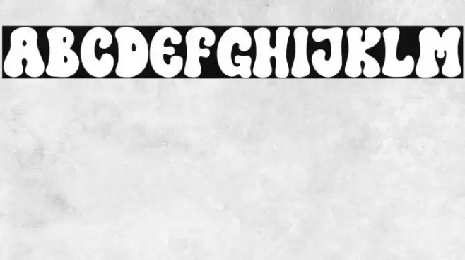 Lovely Groovy Regular Font examples