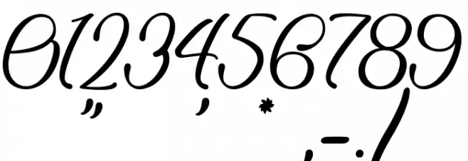 Lovely Home Font OTHER CHARS