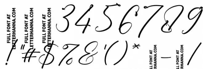 Lovely Hydrillas Free Regular Font Alte caractere