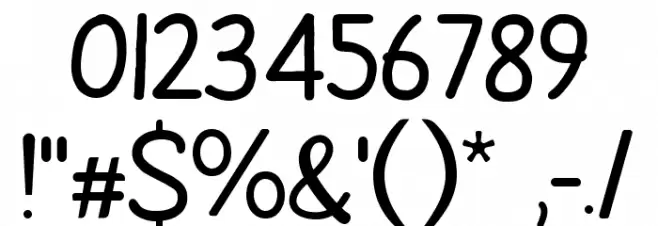 Lovely Jackie Schriftart Anderer Schreiben