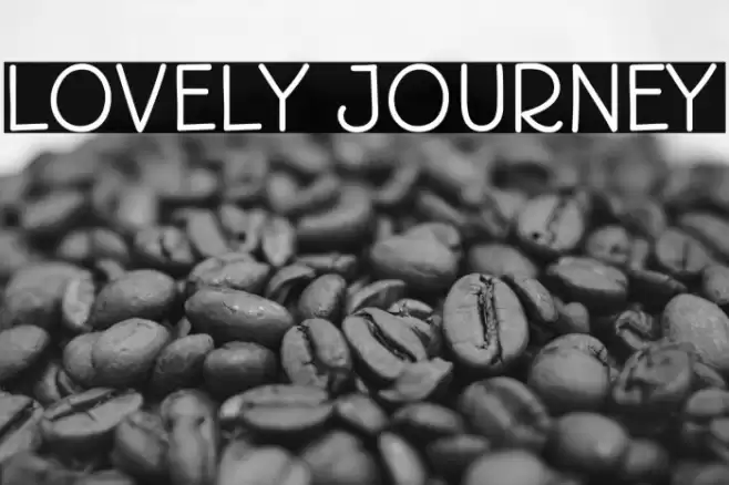 Lovely Journey Font examples