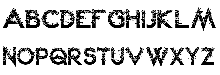 Lovely Kei Font LOWERCASE